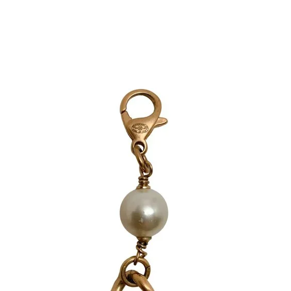 Chanel Gold Pearl and Strass Charm Bracelet - Picture 3 of 4